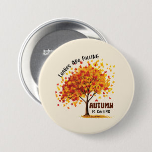 Der Herbst ruft Button