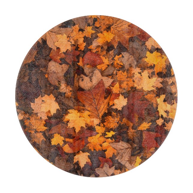 der Herbst Schneidebrett (Vorderseite)