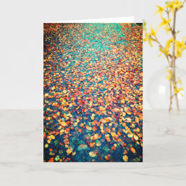 Der Herbst verlässt den Wald Karte