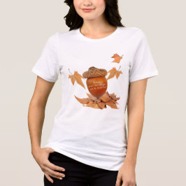 Der Herbst zeigt, dass der Wandel wunderbar sinken Tri-Blend Shirt