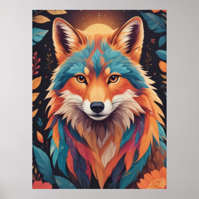 Der Herbstfox Poster (Vorne)