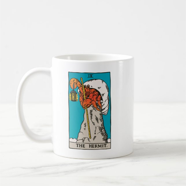 Der Hermit Crab Kaffeetasse (Links)