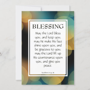 DER HERR BEGEISTERT IHNEN Nummern 6:24-26