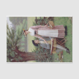 Der Herr Burleigh und seine Frau Seidenpapier