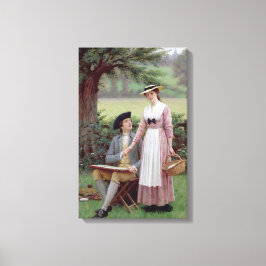 Der Herr Burleigh und seine liebliche Lady Leinwanddruck