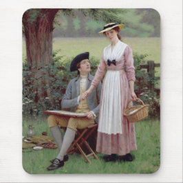 Der Herr Burleighs und seine Frau (romantische Lie Mousepad