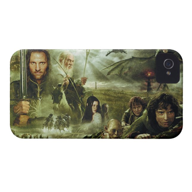 DER HERR DER RINGS-Filmposter Art Case-Mate iPhone Hülle (Rückseite Horizontal)