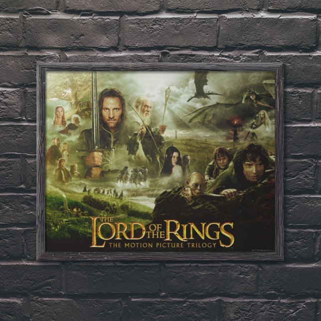 DER HERR DER RINGS-Filmposter Art Poster (Von Creator hochgeladen)