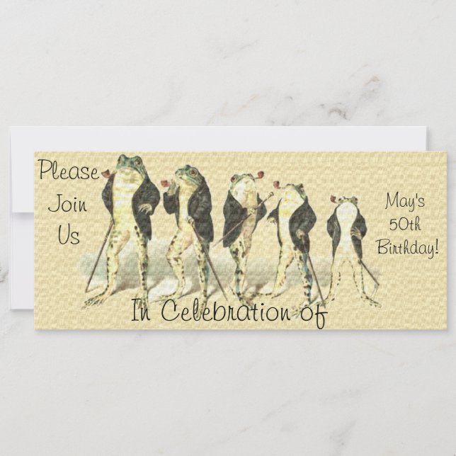 Der Herr Einladung (Vorderseite)