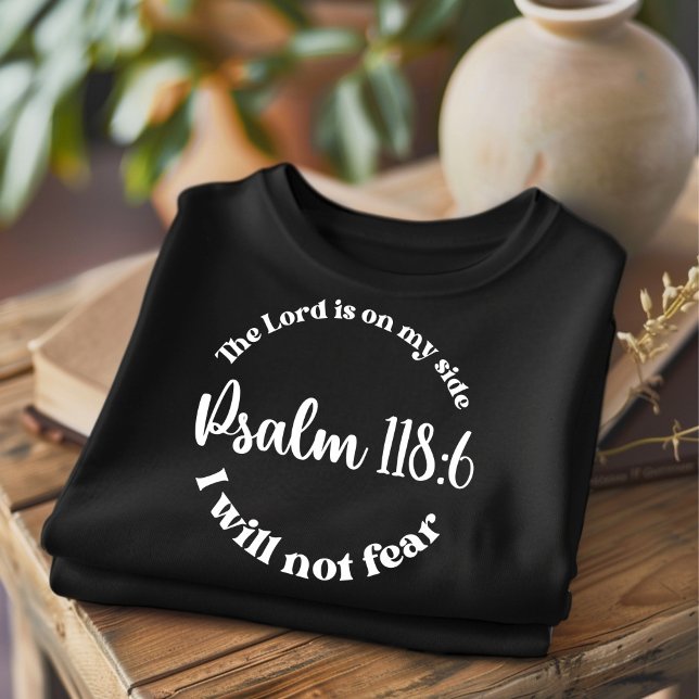 Der Herr ist auf meiner Seite für Männer und Fraue T-Shirt (Von Creator hochgeladen)