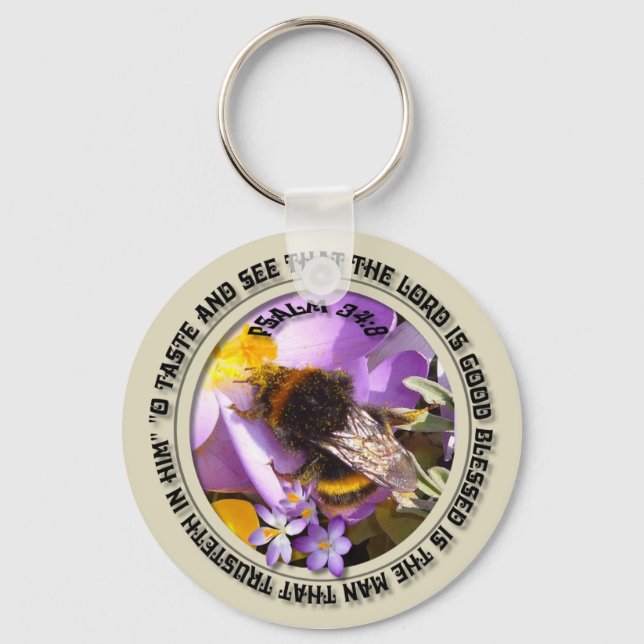 Der Herr ist gut Schlüsselanhänger (Vorderseite)