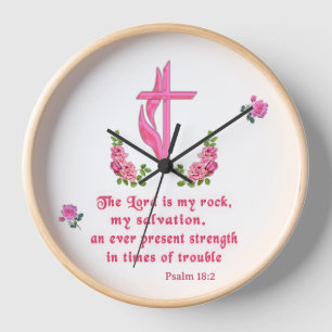 Der Herr ist mein Fels Uhr
