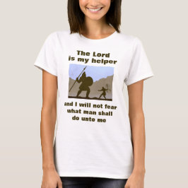 Der Herr ist mein helferischer (leichter) T - Shir T-Shirt