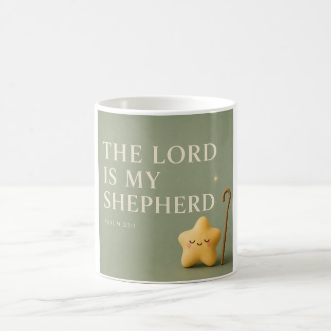 DER HERR IST MEIN HIRTE | Christlich  Kaffeetasse (Mittel)
