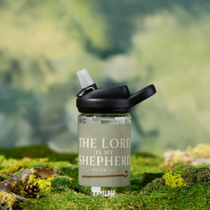 DER HERR IST MEIN HIRTE Christlich Trinkflasche