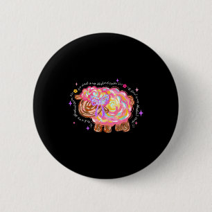 Der Herr ist mein Hirte Christlicher Jesus Bibelve Button