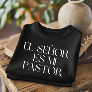 Der Herr ist mein Hirte Christliches Spanisches T- T-Shirt