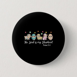Der Herr ist mein Hirte Herrengebet Christliches O Button