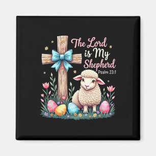 Der Herr ist mein Hirte Ostern Christliches Lamm O Magnet