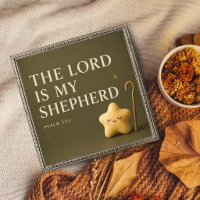 Der Herr ist mein Hirte | Psalm 23:1 | Olivgrün