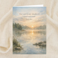 Der Herr ist mein Hirte Psalm 23:1 Schrift