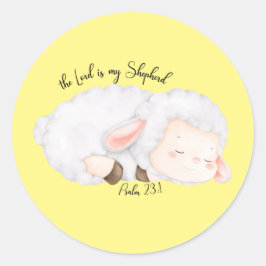 Der Herr ist mein Hirte Psalm 23:1 Sticker