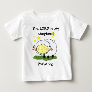 Der HERR ist mein Hirte Psalm 23 Babyt‑Shirt Baby T-shirt