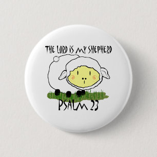 Der Herr ist mein Hirte Psalm 23 Button