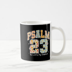 Der Herr ist mein Hirte Psalm 23 Christliche Bibel Kaffeetasse
