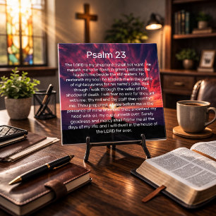 Der Herr ist mein Hirte Psalm 23 Fliese