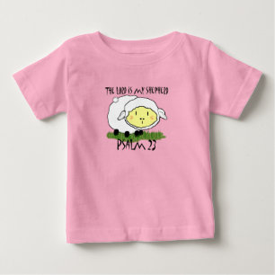 Der Herr ist mein Hirte Psalm 23 Kinder T-Shirt- U Baby T-shirt