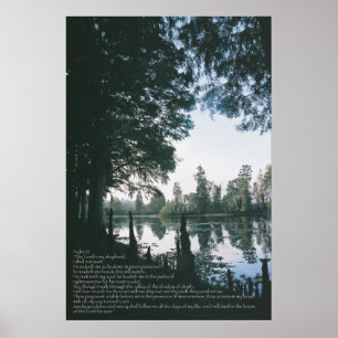 Der Herr ist mein Hirte - Psalm 23, Variation F Poster