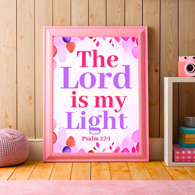 Der Herr ist mein Light Boho Christlich Teen Girl  Poster (Von Creator hochgeladen)