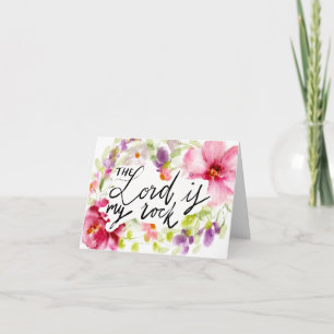 Der Herr ist mein Rock   Schrift