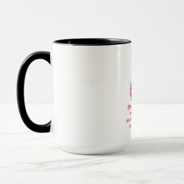 Der Herr ist mein Rock Tasse (Links)