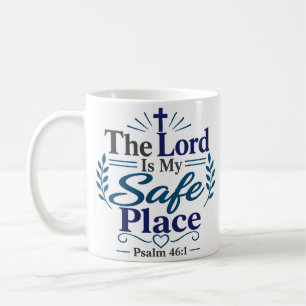 Der Herr ist mein sicherer Ort Schriftbasierter Sp Kaffeetasse