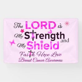 Der Herr ist meine Stärke Banner