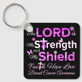 Der Herr ist meine Stärke Schlüsselanhänger