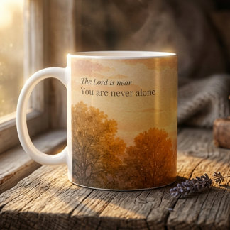 Der Herr ist nah Christlicher Glaubensermutigung Kaffeetasse