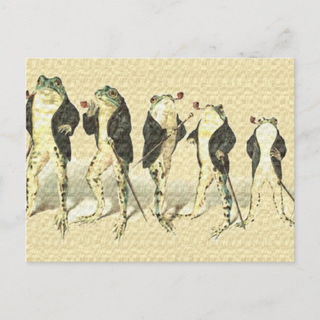 Der Herr Postkarte (Vorderseite)