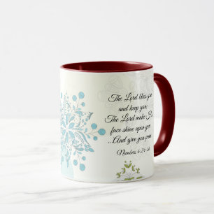 Der Herr segne dich 4. Mose 6:24 Bibelvers Tasse