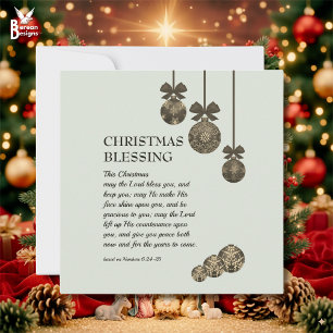 DER HERR SEGNE DICH Christliches Weihnachten