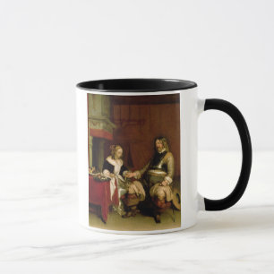 Der Herr-Soldat (Öl auf Leinwand) Tasse