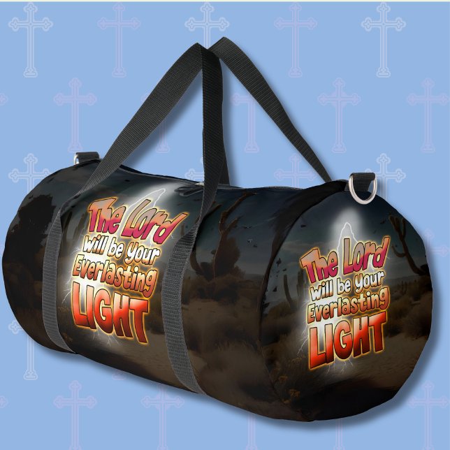 Der Herr wird dein ewiges Licht sein Duffle Bag (Von Creator hochgeladen)