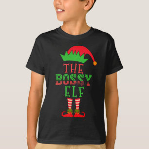 Der herrische Elf Weihnachten Familie passende Pyj T-Shirt