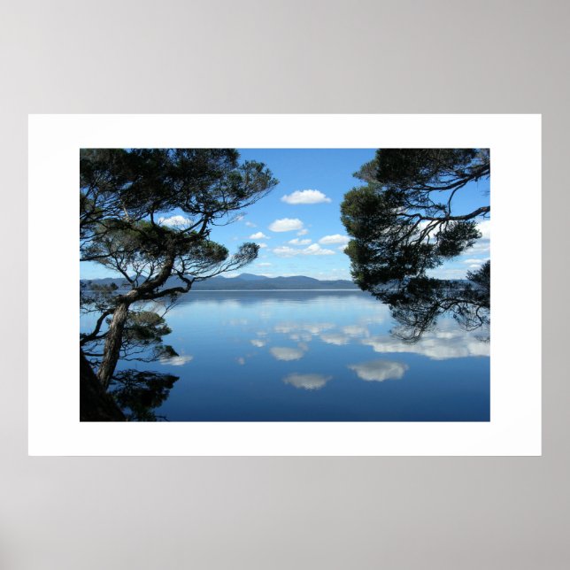 Der herrliche blaue Himmel Poster (Vorne)