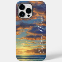 Der herrliche Sonnenuntergang auf den Bahamas