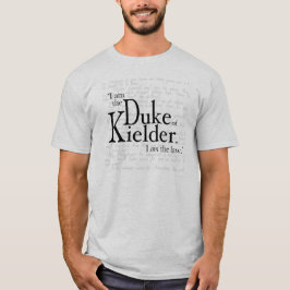 Der Herzog des männlichen T - Shirt Kielder