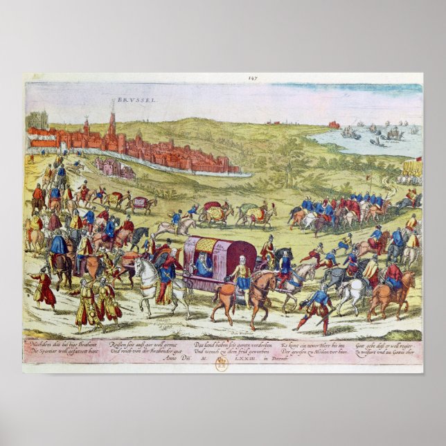 Der Herzog von Alba erinnerte an Spanien Poster (Vorne)