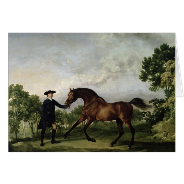 Der Herzog von Ancasters Bucht Stallion "freier (Vorderseite (Horizontal))